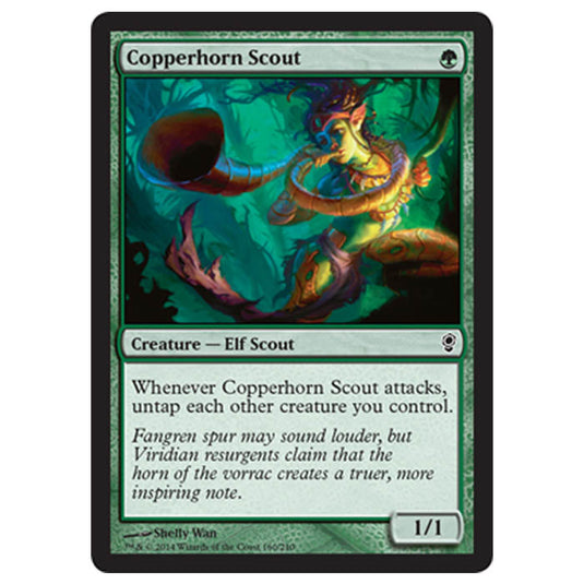 Magic the Gathering - Conspiracy - Copperhorn Scout - 160/210