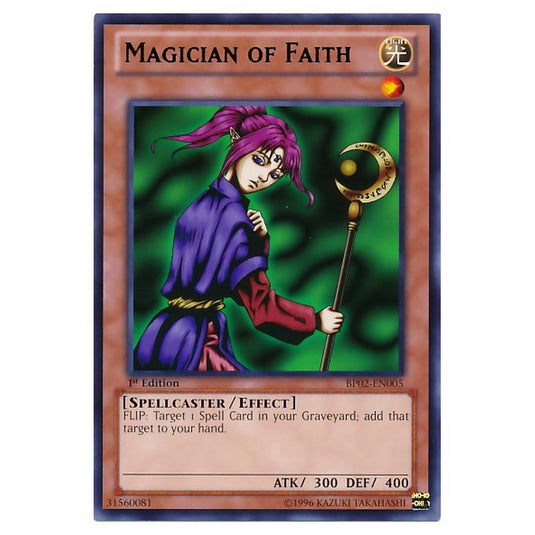 Yu-Gi-Oh! - Battle Pack 2 - War of the Giants - Magician of Faith (Rare) BP02-EN005