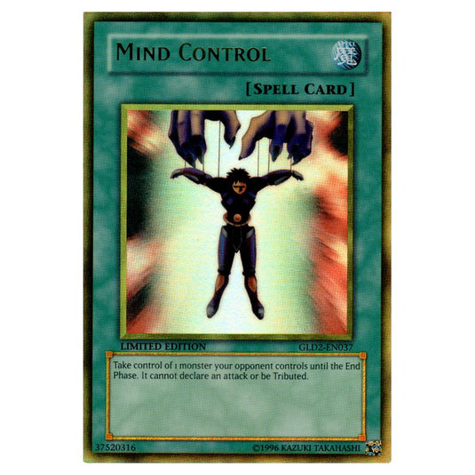 Yu-Gi-Oh! - Gold Series 2009 - Mind Control (Gold Rare) GLD2-EN037