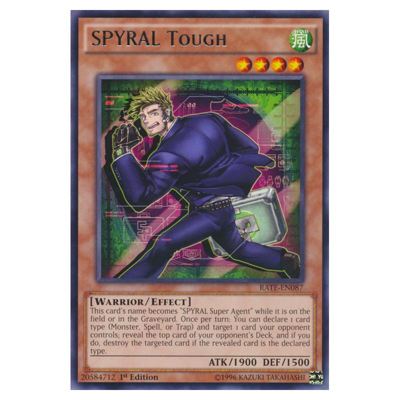Yu-Gi-Oh! - Raging Tempest - SPYRAL Tough (Rare) RATE-EN087