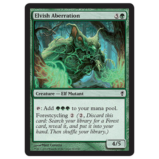 Magic the Gathering - Conspiracy - Elvish Aberration - 163/210