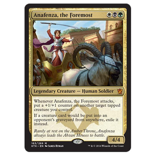 Magic the Gathering - Khans Of Tarkir - Anafenza the Foremost - 163/269