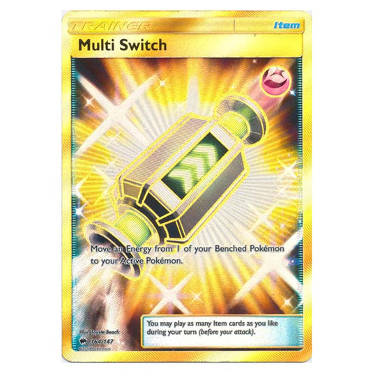 Pokemon - Sun & Moon - Burning Shadows - Multi Switch (Secret Rare) - 164/147