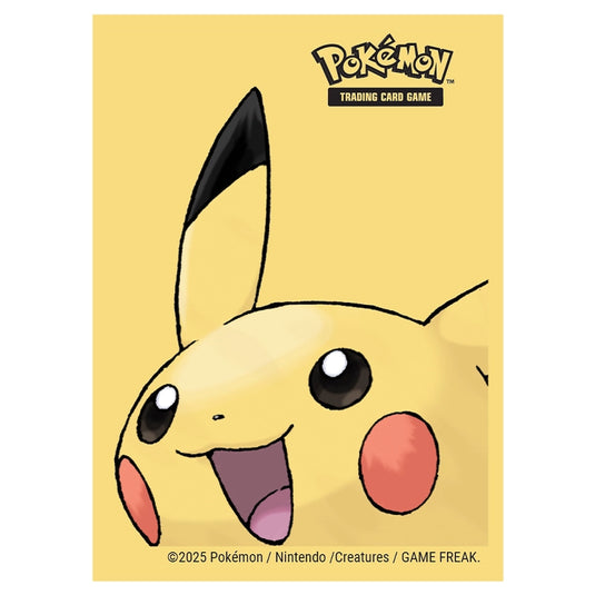 Ultra Pro - Deck Protector Sleeves - Pokemon Pikachu (2025) (65 Sleeves)