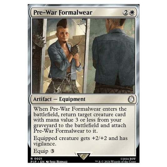Magic The Gathering - Universes Beyond - Fallout - Pre-War Formalwear - 0021