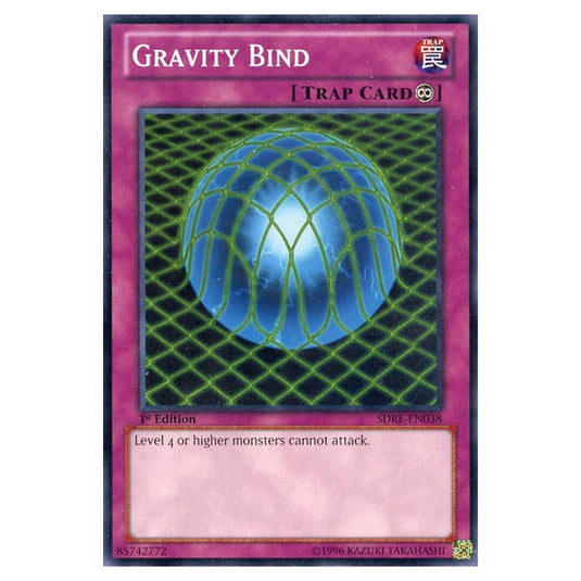 Yu-Gi-Oh! - Realm of the Sea Emperor Structure Deck - Gravity Bind (Common) SDRE-EN038