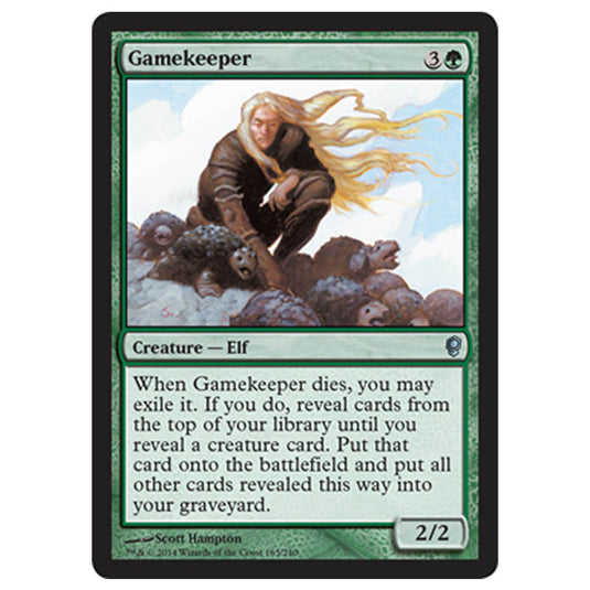 Magic the Gathering - Conspiracy - Gamekeeper - 165/210