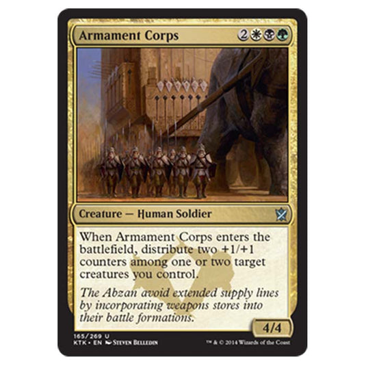 Magic the Gathering - Khans Of Tarkir - Armament Corps - 165/269