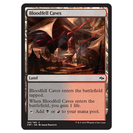 Magic the Gathering - Fate Reforged - Bloodfell Caves - 165/185