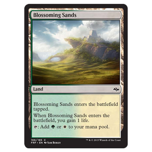Magic the Gathering - Fate Reforged - Blossoming Sands - 166/185