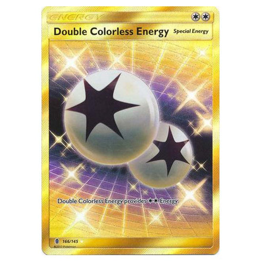 Pokemon - Sun & Moon - Guardians Rising - Double Colorless Energy (Secret Rare) - 166/145