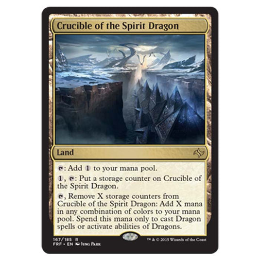Magic the Gathering - Fate Reforged - Crucible of the Spirit Dragon - 167/185