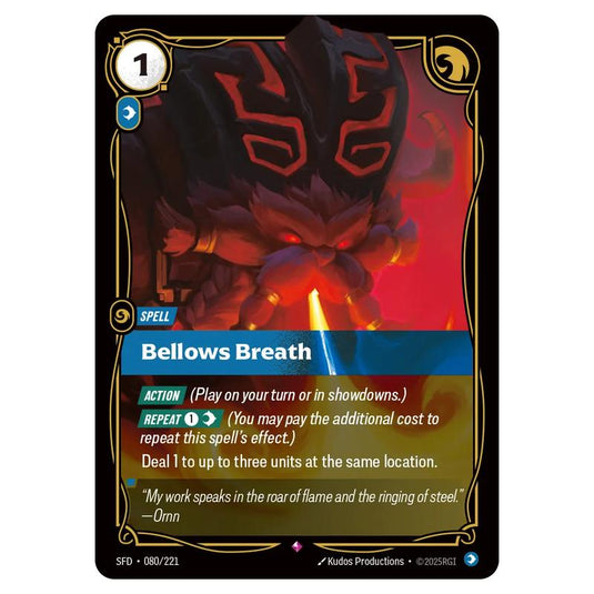 Riftbound: League of Legends TCG - Spiritforged - Bellows Breath - 080/221