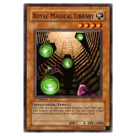Yu-Gi-Oh! - Magician\'s Force - Royal Magical Library (Common) MFC-074