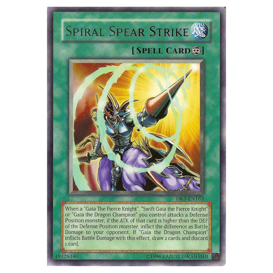 Yu-Gi-Oh! - Dark Revelation Volume 3 - Spiral Spear Strike (Rare) DR3-EN163