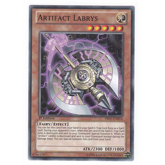 Yu-Gi-Oh! - Primal Origin - Artifact Labrys - 16/99