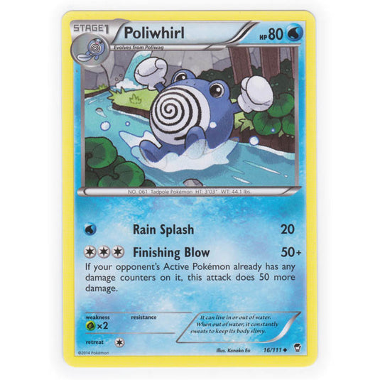 Pokemon - XY Furious Fists - Poliwhirl - 16/111