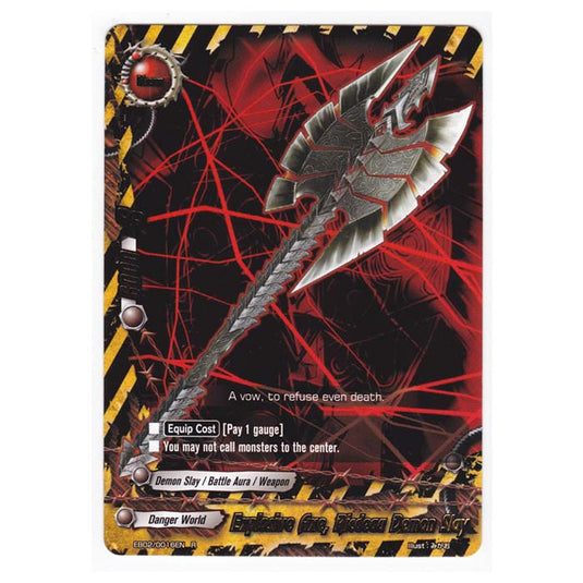 Future Card Buddyfight - Great Clash Dragon VS Danger - Explosive Axe Ricdeau Demon Slay - 16/48