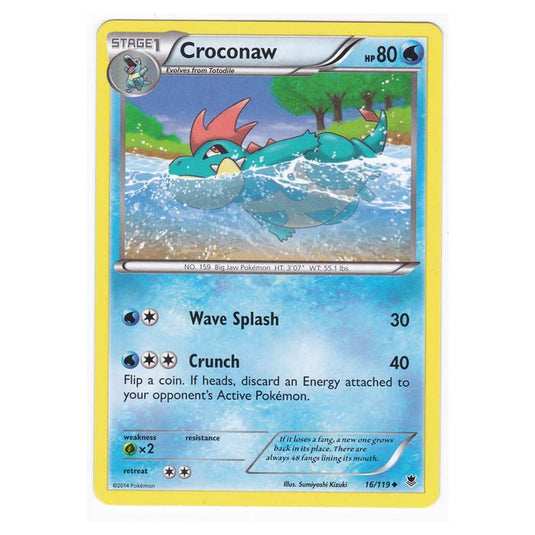 Pokemon - XY Phantom Forces - Croconaw - 16/119