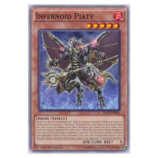 Yu-Gi-Oh! - Secrets of Eternity - Infernoid Piaty - 16/99