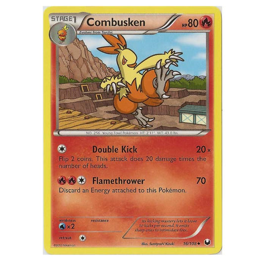 Pokemon - Black & White - Dark Explorers - Combusken - 16/108