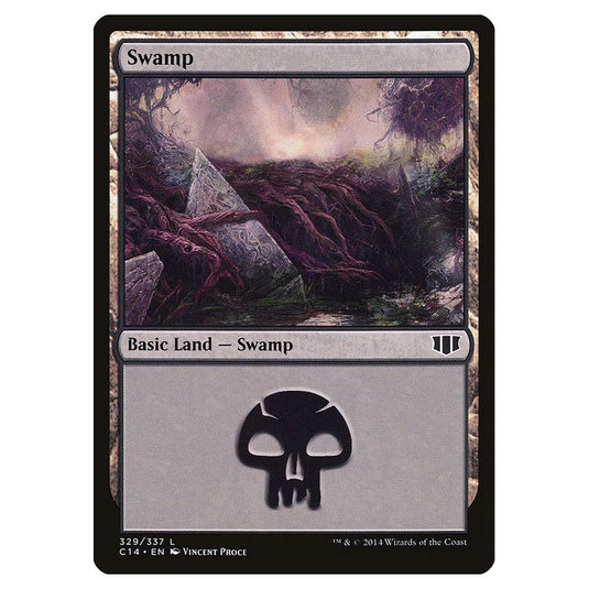 Magic The Gathering - Commander 2014 - Swamp - 329