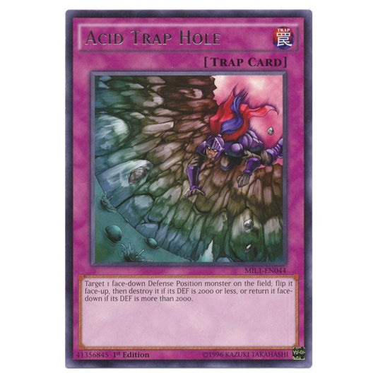 Yu-Gi-Oh! - Millennium Pack - Acid Trap Hole (Rare) MIL1-EN044