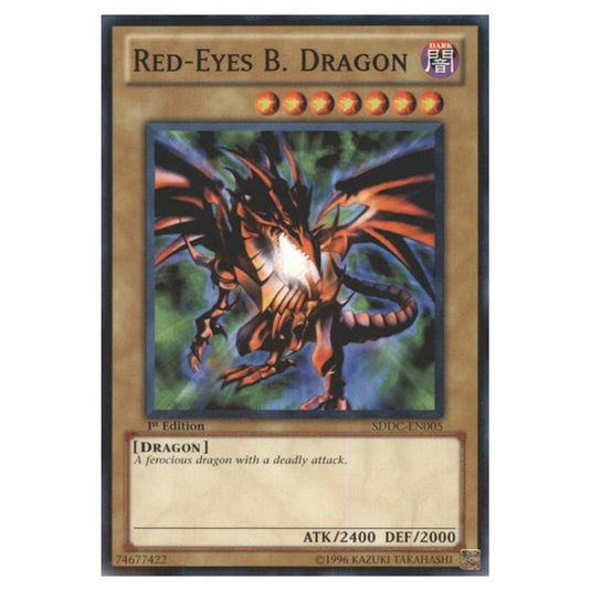 Yu-Gi-Oh! - Dragons Collide Structure Deck - Red-Eyes Black Dragon (Common) SDDC-EN005