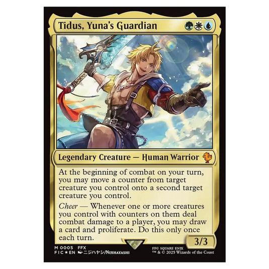 Magic The Gathering - Final Fantasy Commander - Tidus, Yuna's Guardian - 5 (Foil)