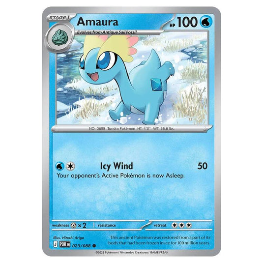 Pokemon - Mega Evolution - Perfect Order - Amaura - 023/088