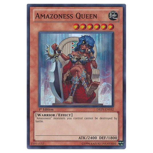 Yu-Gi-Oh! - Duelist Revolution - Amazoness Queen (Super Rare) DREV-EN032