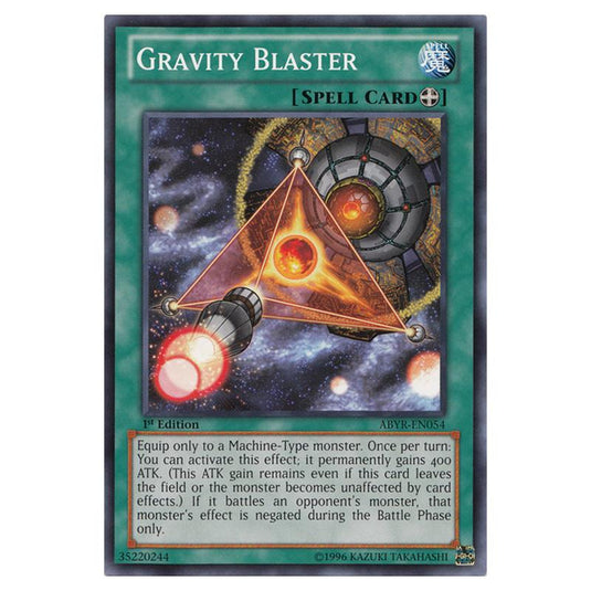 Yu-Gi-Oh! - Abyss Rising - Gravity Blaster (Common) ABYR-EN054