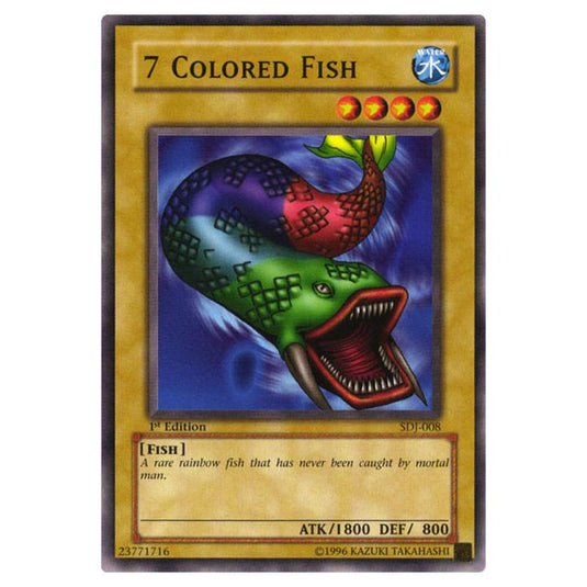 Yu-Gi-Oh! - Starter Deck - Joey - 7 Colored Fish (Common) SDJ-008