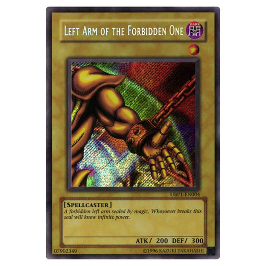Yu-Gi-Oh! - GX Ultimate Beginner\'s Pack - Left Arm of the Forbidden One (Secret Rare) UBP1-EN004