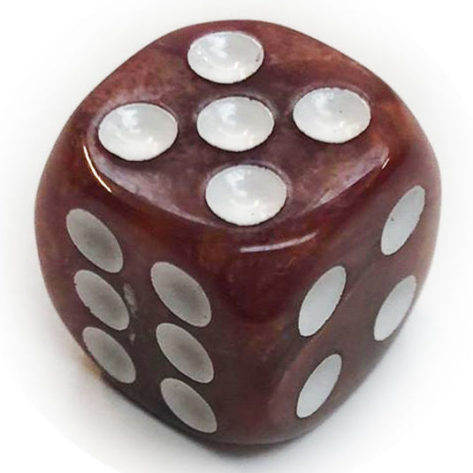 Blackfire Dice - Assorted D6 Dice 16mm Marbled Brown