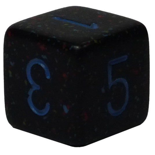 Chessex - Speckled 16mm D6 -  Blue Stars