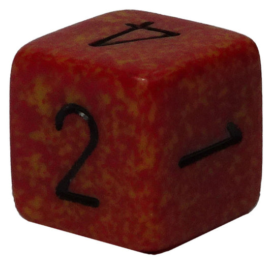 Chessex - Speckled 16mm D6 - Fire