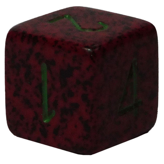 Chessex - Speckled 16mm D6 - Strawberry