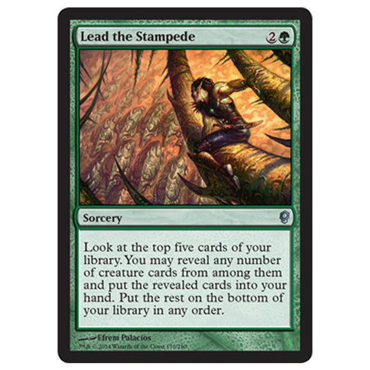 Magic the Gathering - Conspiracy - Lead the Stampede - 170/210