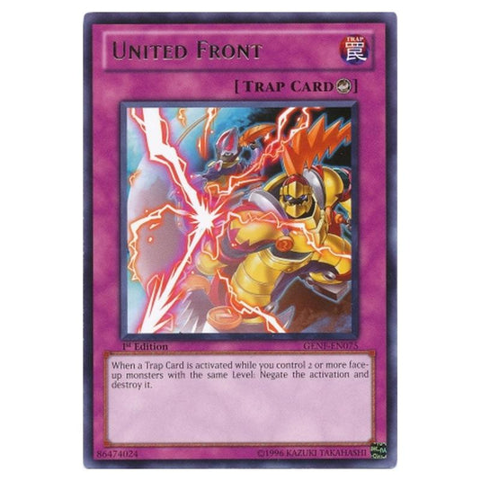 Yu-Gi-Oh! - Generation Force - United Front (Rare) GENF-EN075