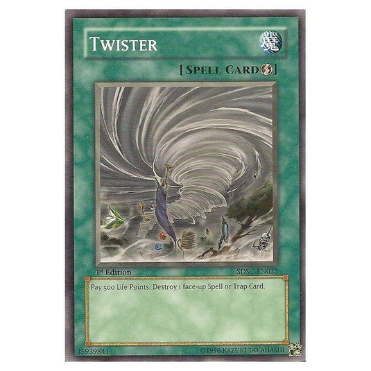 Yu-Gi-Oh! - Spellcaster's Command Structure Deck - Twister (Common) SDSC-EN033