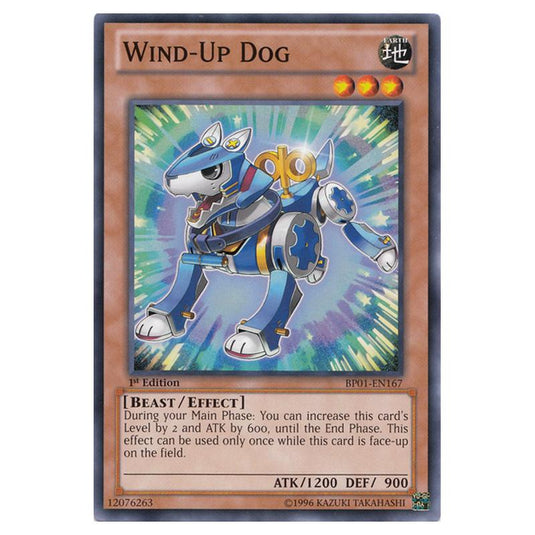 Yu-Gi-Oh! - Battle Pack - Epic Dawn - Wind-Up Dog (Common) BP01-EN167