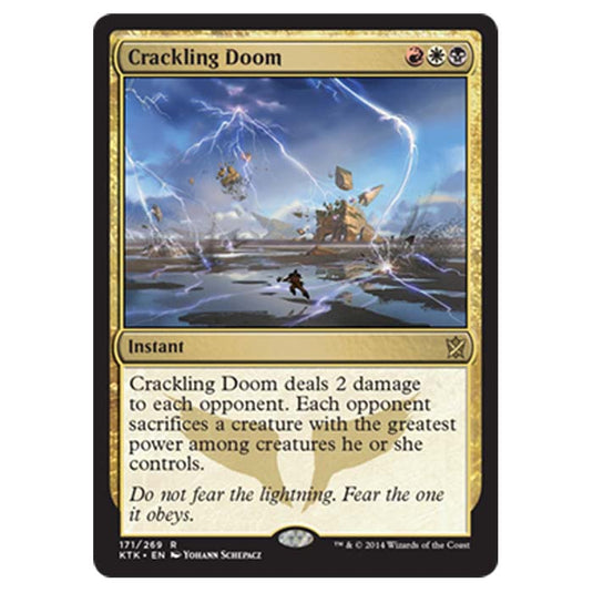 Magic the Gathering - Khans Of Tarkir - Crackling Doom - 171/269