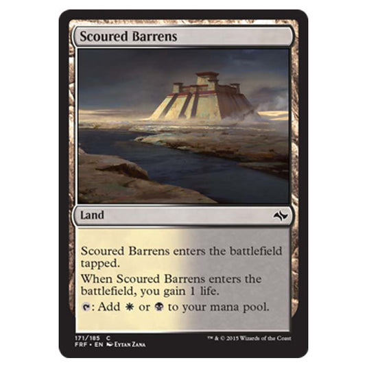 Magic the Gathering - Fate Reforged - Scoured Barrens - 171/185