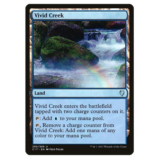Magic The Gathering - Commander 2017 - Vivid Creek - 290/309