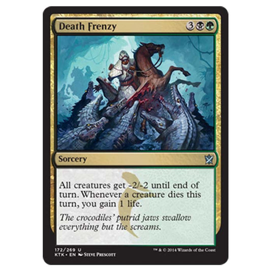 Magic the Gathering - Khans Of Tarkir - Death Frenzy - 172/269