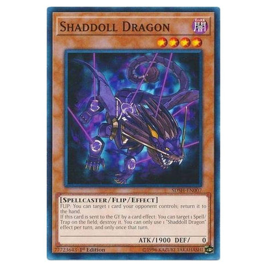 Yu-Gi-Oh! - Structure Deck - Shaddoll Showdown - Shaddoll Dragon (Common) SDSH-EN007