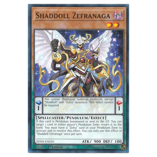 Yu-Gi-Oh! - Structure Deck - Shaddoll Showdown - Shaddoll Zefranaga (Common) SDSH-EN010