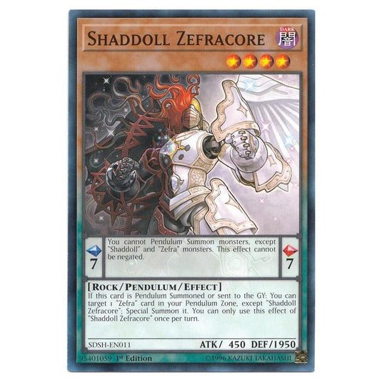 Yu-Gi-Oh! - Structure Deck - Shaddoll Showdown - Shaddoll Zefracore (Common) SDSH-EN011