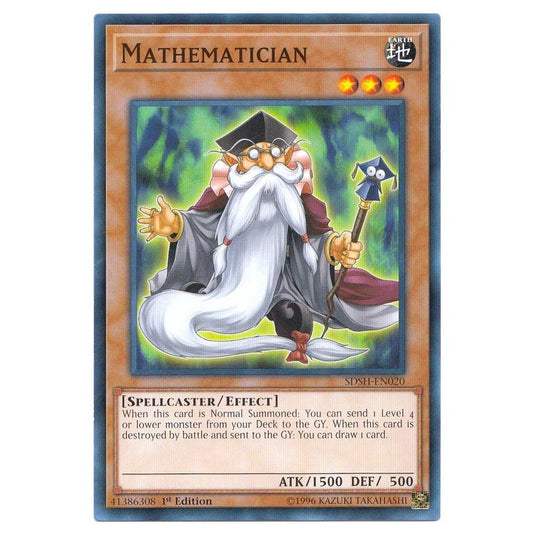 Yu-Gi-Oh! - Structure Deck - Shaddoll Showdown - Mathematician (Common) SDSH-EN020